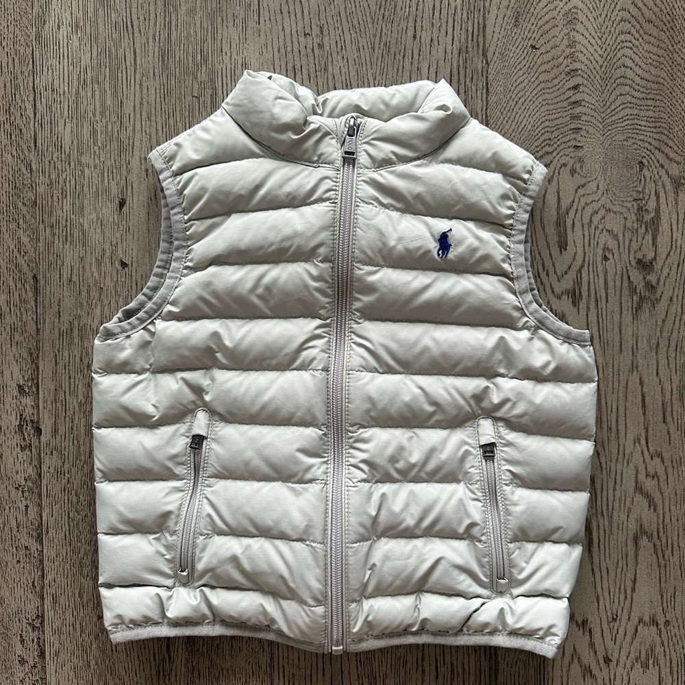 Ralph Lauren Toddlers Grey Vest 4T